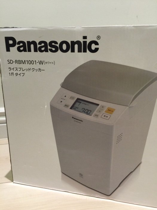 Panasonic 麵包機SD－RBM1001-W 日文介面全新9999+1元起標| Yahoo拍賣