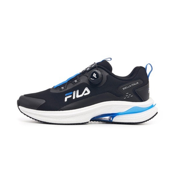 FILA Engine 慢跑鞋 運動鞋 健身 訓練 快速綁帶 黑藍 1-J312Y-083 | 慢跑鞋 | Yahoo購物中心