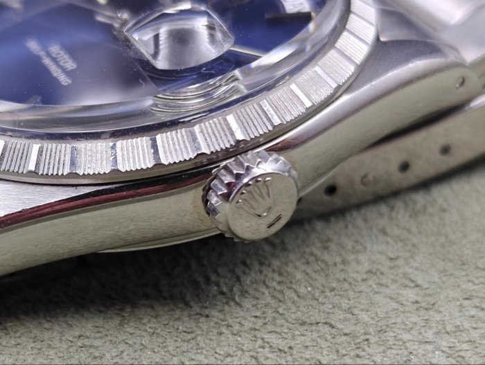 【美好時光】罕見盒單全特殊面ROLEX龍頭底蓋老TUDOR帝舵Daydate 94510 唯一勞血統鋼款DD!