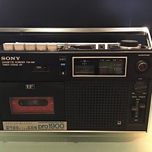 SONY CF-1900 Pro カバー付往年の名機高級モノラルラジカセ卡帶