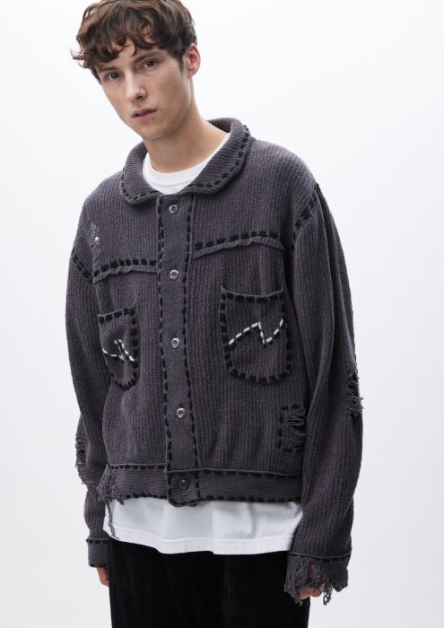 日貨代購CITY】2024AW NEIGHBORHOOD NH X PHINGERIN . PG1 SAVAGE KNIT