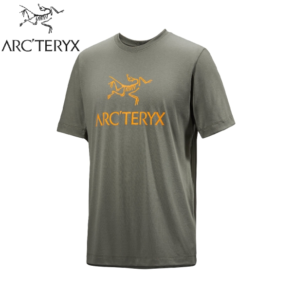 ARC'TERYX 始祖鳥男Arc'Word Logo 短袖休閒T恤《糧草綠》】X000007991
