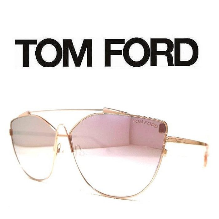 《一元起標無底價》⎝TOM FORD⎠原廠真品 復古時尚 文青古著 玫瑰金框+粉紅水銀 太陽眼鏡 I16 I17 S25 S26 LV CHANEL 1