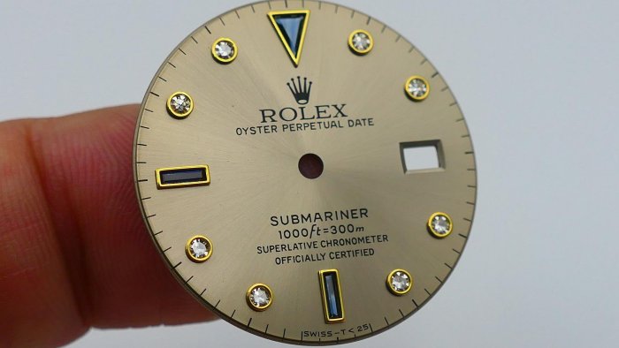 【美好時光】ROLEX勞力士藍寶石鑽石面盤Serti Dial( 16803 16613 16808 16618可用)