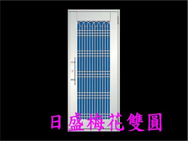 ☎日盛門窗行✦不鏽鋼門組８✦兩年保固免運費✦不銹鋼門 白鐵門 防盜門 大門 後門