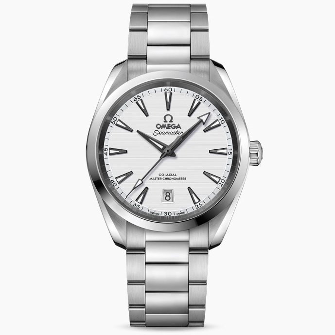 OMEGA 220.10.38.20.02.001 歐米茄 AQUA TERRA手錶 38mm 海馬150 銀面盤鋼錶帶