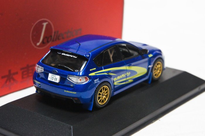 現貨特價】1:43 J-Collection SUBARU Impreza WRX STI 2008 Group N