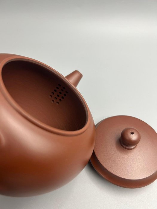 台灣作家馬超手拉坏特大水平壺台灣製造手工茶具紫泥壺茶具台灣壺紫砂壺