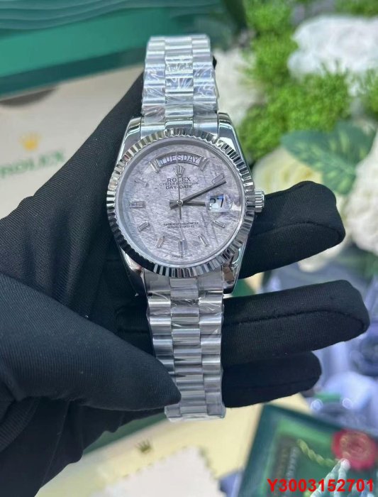 勞力士228239隕石盤白dd勞力士在玩盤這塊就問還有誰!隕石盤特殊維斯臺登紋路不同角度又