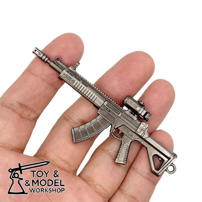 現貨】『 QBZ191 步槍』9cm 鋅合金材質刀劍兵器武器模型no.88857