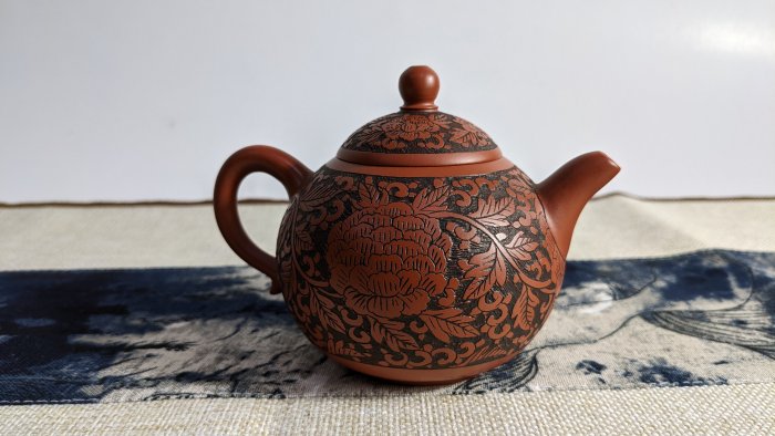 茶壺 不動茗壺】台灣鶯歌手拉胚茶壺---林國順花開富貴| Yahoo拍賣