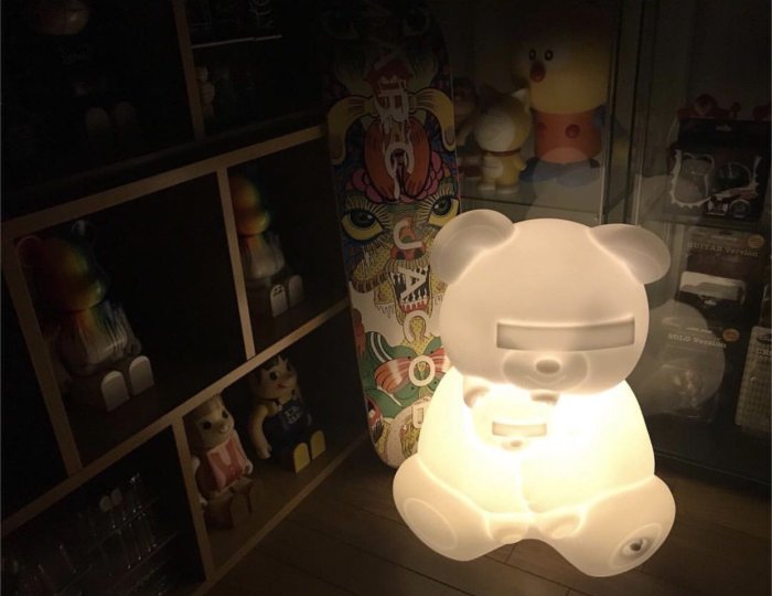 日貨代購CITY】UNDERCOVER BEAR FLOOR LAMP MEDICOM TOY 小熊夜