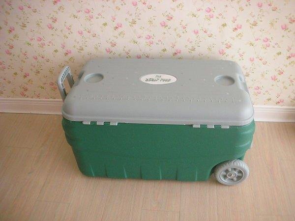 二手保冷王戶外休閒釣魚冰箱冰桶80L/行動專用保存保冰保溫保冷保鮮箱海釣