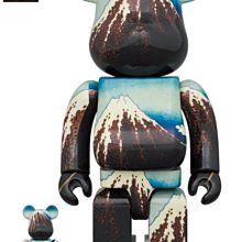 BEETLE BE@RBRICK 葛飾北斎富士山山下白雨冨嶽三十六景FUJI 浮世繪100