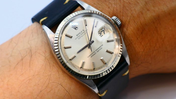 【美好時光】少見無夜光款銀面ROLEX勞力士經典款1601自動上鏈1570機芯 ( 16014 16234等參考)