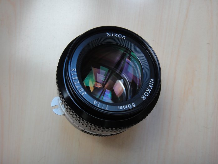 【康泰典藏】 Nikon Nikkor 50mm F1.4 K版~non AI~大光圈定焦鏡頭~FM2.FE2.D850.D780.D7500