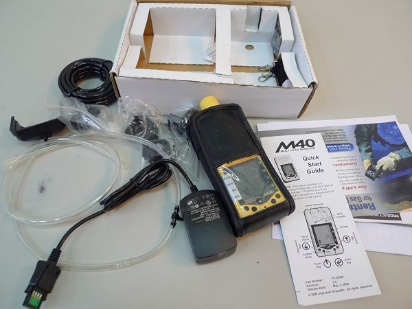 [測量儀器量販店]美國ISC M40 四用氣體偵測器 可探測 硫化氫 , 氧氣 , 一氧化碳 可燃性氣體含SP40幫浦噗 | Yahoo拍賣