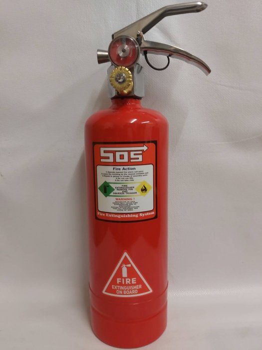 自動滅火器 手動/自動兩用 1型HFC-236高效能潔淨氣體滅火器(不污染) 另售乾粉滅火器 永久免換藥(定製品)