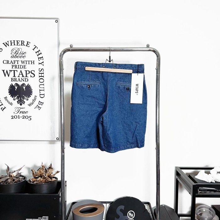 23SS WTAPS WRKS2001 SHORTS DENIM ショーツ 23SS WTAPS WRKS2001 SHORTS DENIM ショーツ 23SS WTAPS