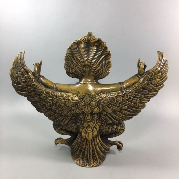 銅器 仏像 蔵伝金翅大鵬鳥銅像 鎮宅辟邪 開運風水 招財 置物 工芸品 装飾品 麒麟 銅器 銅製品 鎮宅辟邪 開運風水 招財 置物 工芸品 装飾品
