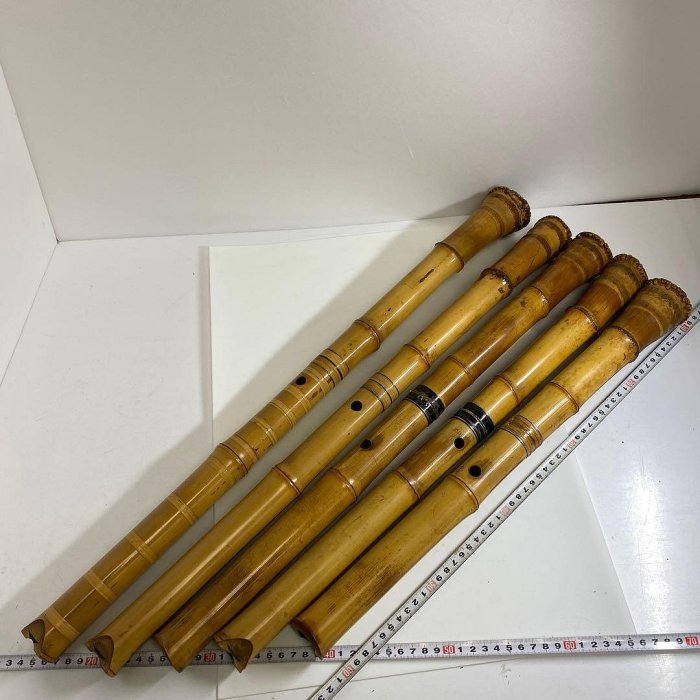 竹風在銘　銀三線　尺八　約60.5cm 東N7-1025① 竹製尺八銀三線昌香在銘10支附盒| Yahoo拍賣