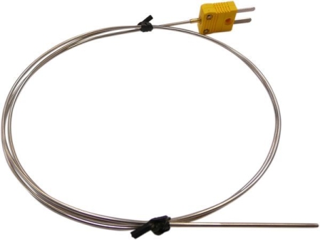 TECPEL 泰菱》 TPK-03XP-1M-1.6mm 不鏽鋼 熱電偶 1M -50~800度 咖啡豆測溫線 探針 溫度測線 K-TYPE