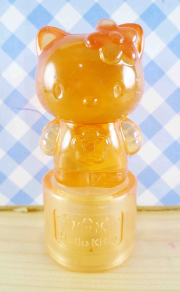 【震撼精品百貨】Hello Kitty 凱蒂貓~HELLO KITTY瓶蓋-橘粉