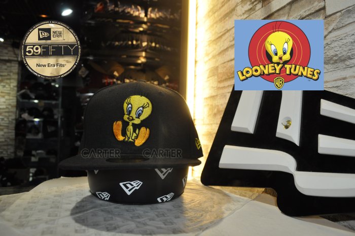 New Era x Looney Tunes Tweety 59Fifty Size 7 1/8 歐洲購買樂一通翠