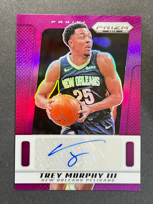 限量/75 Trey Murphy III 簽名AUTO PRIZM DECA 2024-25 292 | Yahoo拍賣