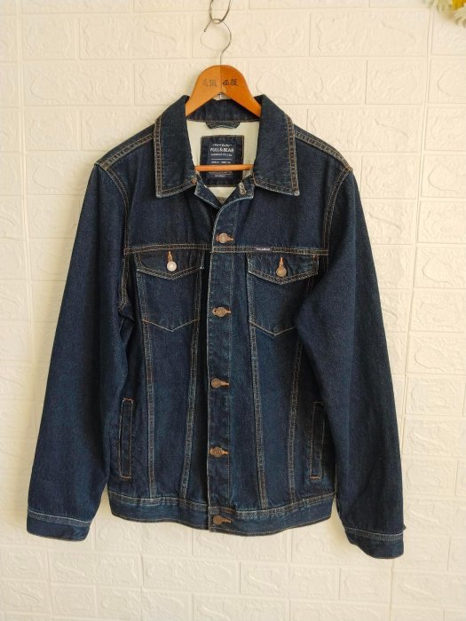 (L)專櫃PULL&BEAR牛仔外套