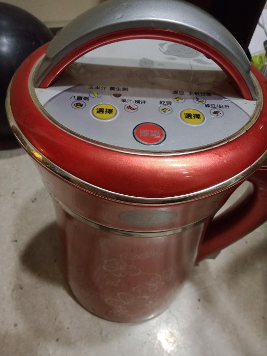大媽桂二手屋，佳醫健康事業 養生豆漿機，超淨，SBM-1302RS，磨豆漿，芝麻糊，果汁，蔬菜汁，原價三千多，便宜賣