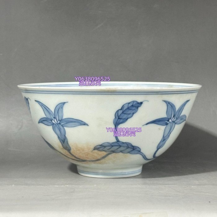 大明成化年製　茶碗 大明成化年製 煎茶碗 江戸期 古染付 古伊万里 花蝶紋 2組 美品1.2の