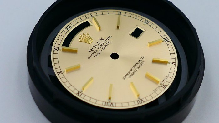 【單售面盤】ROLEX勞力士少見原裝銀色面18038 18238 118238 等都可用