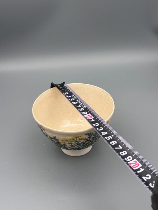 碗NO.290【日本香陶園·秋草紋抹茶碗】手繪古雅原箱老件茶席藏級美器