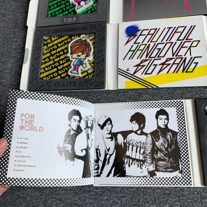 嚴選BigBang《Tell Me Goodbye》道專版日本LIMITED DISC 完美收藏Three