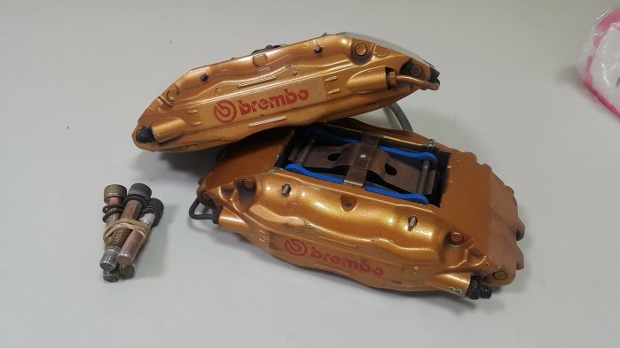 F40 F50 brembo NX IS200 IS250 IS300 LS400 前大4活塞 煞車卡鉗 剎車 分幫分邦
