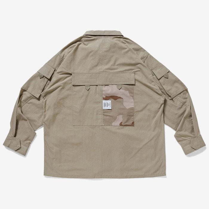 新品未開封！WTAPS 21AW MODULAR COTTON RIPSTOP 日貨代購CITY】2021AW WTAPS MODULAR LS COTTON RIPSTOP 十袋
