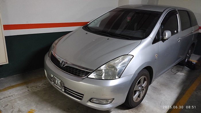 自售 2004 TOYOTA WISH 行駛哩程少
