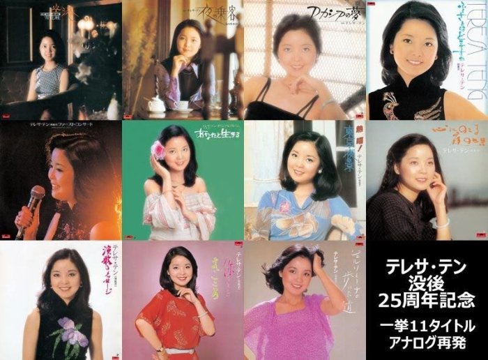 代訂鄧麗君Teresa Teng テレサ・テン空港/雪化粧黑膠唱片名盤復刻完全