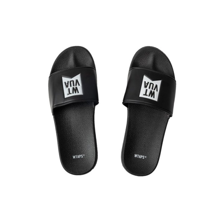 希望商店】WTAPS SLIDER PVC. 20SS LOGO 標誌休閒拖鞋| Yahoo拍賣