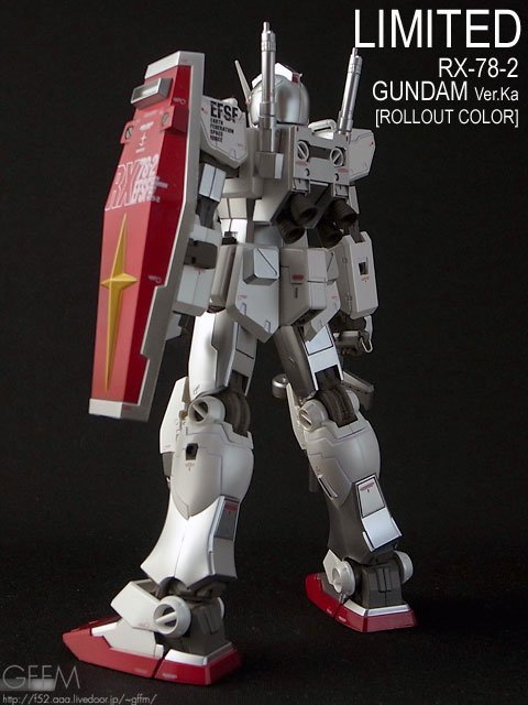 全新FIX 鋼彈Limited RX-78-2 Gundam Ver.Ka Rollout Color 2010