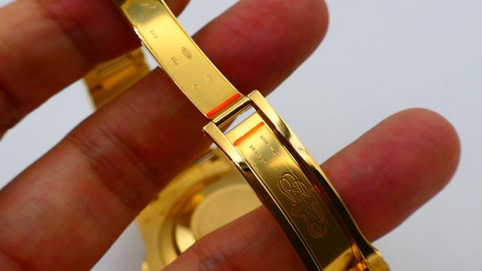 【美好時光】ROLEX 勞力士116618LN 18K金黑水鬼盒單全美品 126618參考