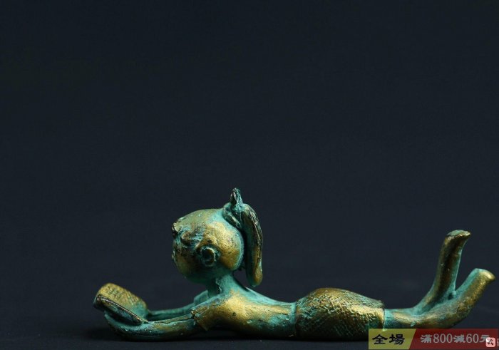 工芸品 共箱付現代工芸作家 表勝一 作 鋳銅 兎文鎮 高岡銅器 うさぎ