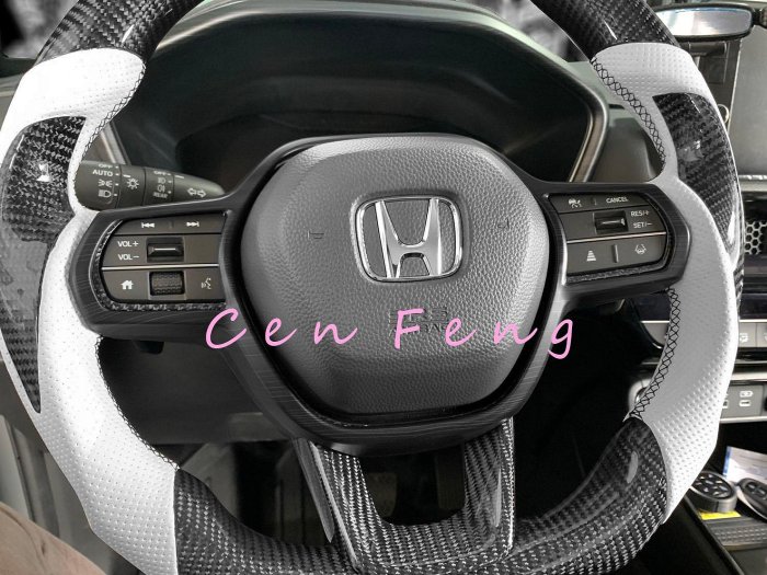 涔峰ＣＦ☆ (木紋)23年後 CRV CRV6 CR-V 6代 方向盤 飾板 飾條 裝飾框 方向盤按鍵框 方向盤亮片