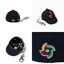 1元起標無底價!貳拾肆棒球-日本帶回世界棒球經典賽WBC 侍JAPAN日本代表等比例縮小new era球帽吊飾鑰匙圈/限量發行