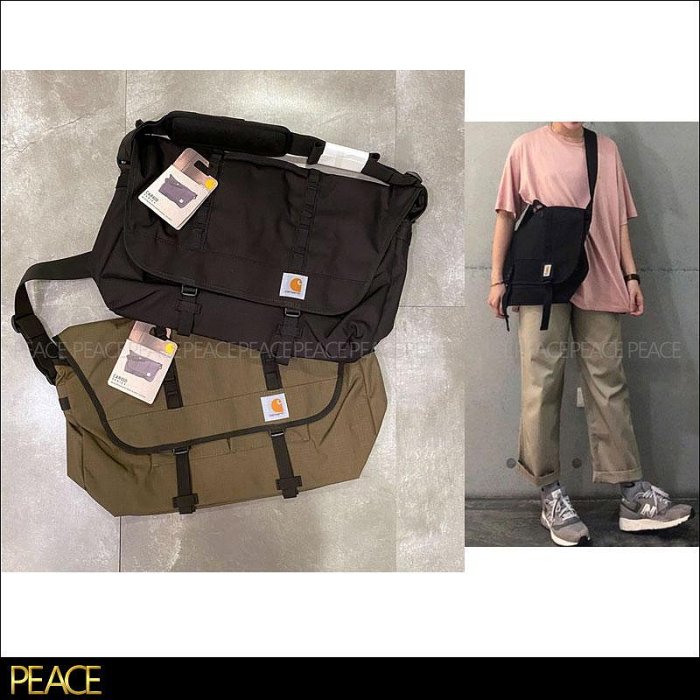 【PEACE】Carhartt Cargo Messenger 郵差包 斜背包 書包 大容量 工裝