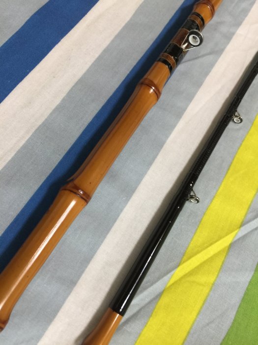 山形の和竿 日本製頂級鯨穗調竹竿江戶和竿名師手作小物並繼船竿164cm 五尺半