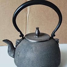 加】323e 茶道具 釜師造 斑紫銅蓋 鉄瓶 夢工房時代 鉄瓶 釜師