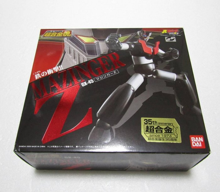 八田元氣小棧:日版全新超合金魂GX-45 MAZINGER Z 無敵鐵金剛Z 超