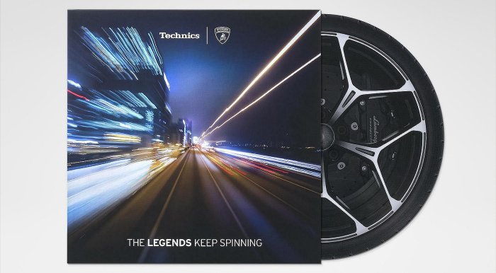 ㊑DEMO影音超特店㍿日本Technics SL1200M7B Technics & Lamborghini限量生產 二聲道 LP 黑膠 唱盤